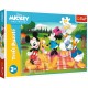 Puzzle trefl 24 maxi disney mickey mouse si prietenii preferatul lui mickey