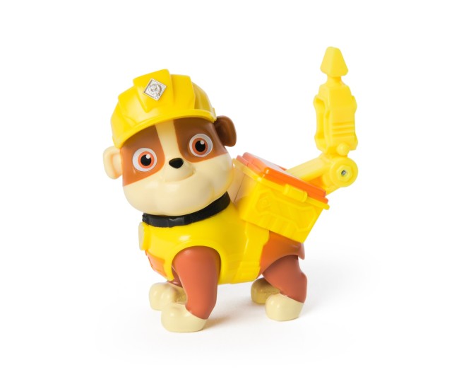 Patrula catelusilor rubble and crew figurina rubble 5cm Patrula catelusilor rubble and crew figurina rubble 5cm