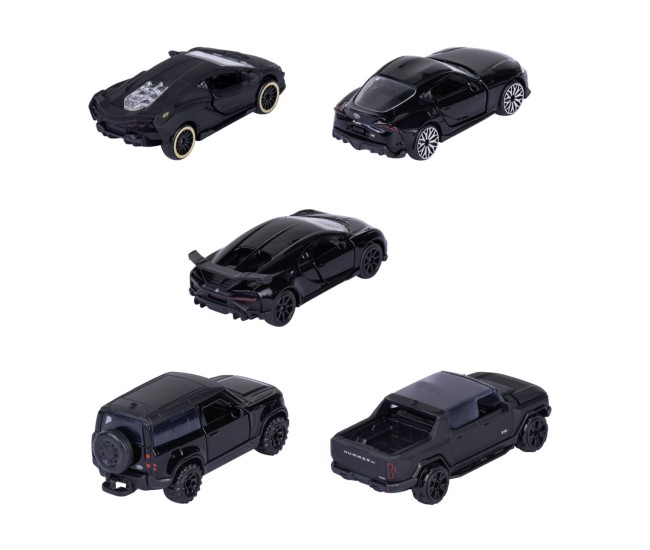 Majorette set 5 masinute black edition 2.0 giftpack Majorette set 5 masinute black edition 2.0 giftpack