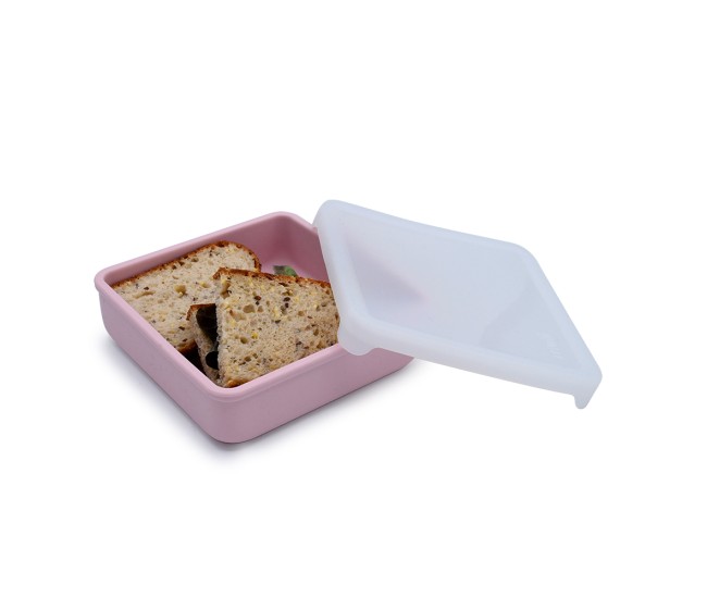Recipient silicon pentru sandwich, melii luxe, blush