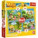 Puzzle trefl 4in1 aventurile albinutei maya Puzzle trefl 4in1 aventurile albinutei maya