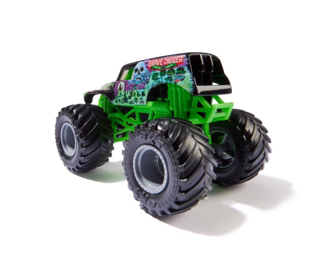 Monster jam masinuta metalica grave digger scara 1 la 64 Monster jam masinuta metalica grave digger scara 1 la 64