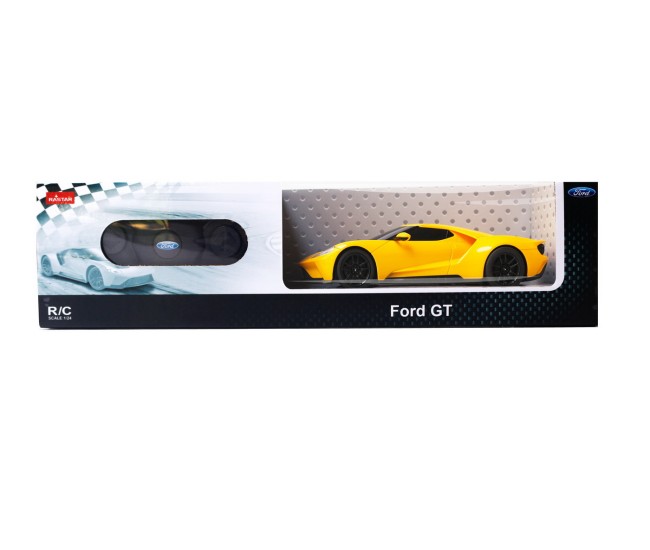 Masina cu telecomanda ford gt galben scara 1 la 24 Masina cu telecomanda ford gt galben scara 1 la 24