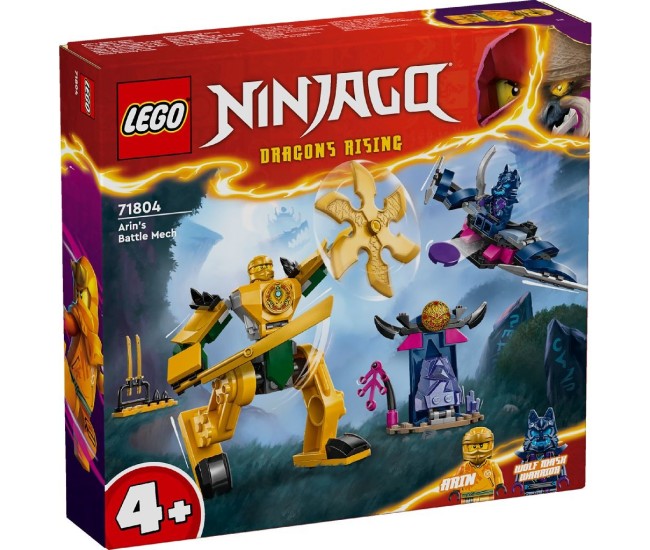 Lego ninjago robotul de lupta al lui arin 71804 Lego ninjago robotul de lupta al lui arin 71804