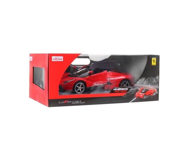 Masina cu telecomanda laferrari aperta rosu scara 1 la 14 Masina cu telecomanda laferrari aperta rosu scara 1 la 14