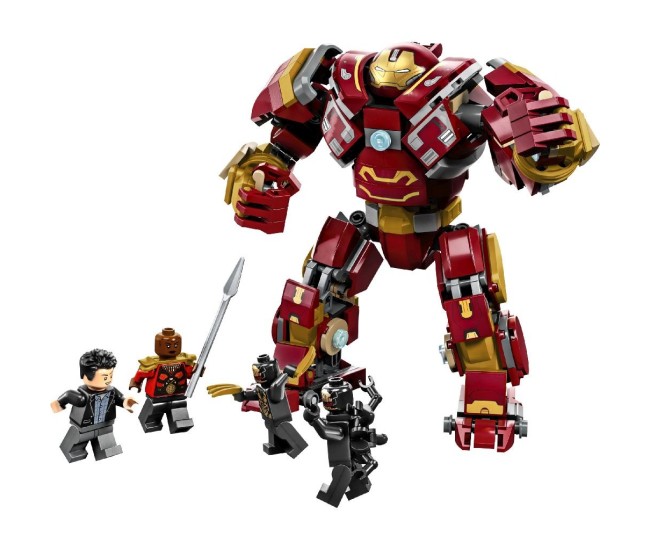 Lego super heroes hulkbuster batalia din wakanda 76247