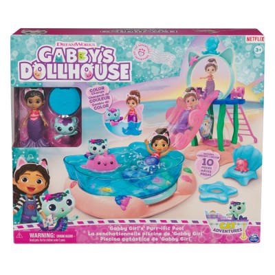 Gabbys dollhouse set de joaca piscina Gabbys dollhouse set de joaca piscina