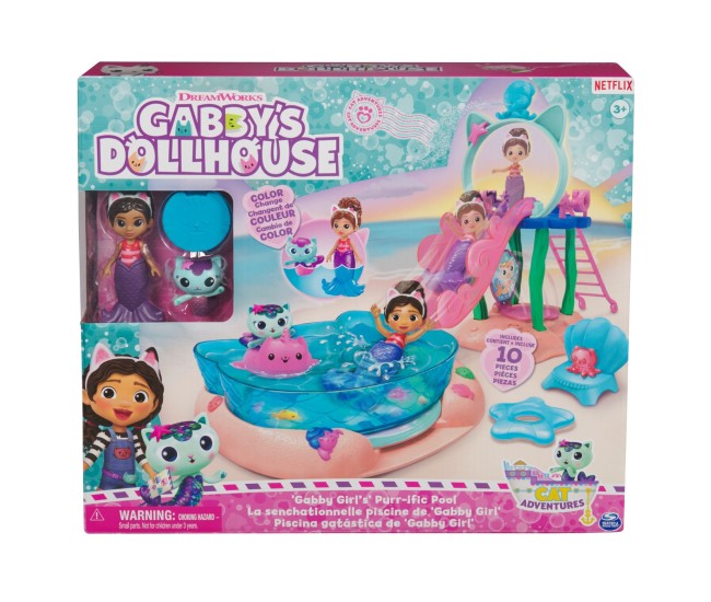 Gabbys dollhouse set de joaca piscina Gabbys dollhouse set de joaca piscina