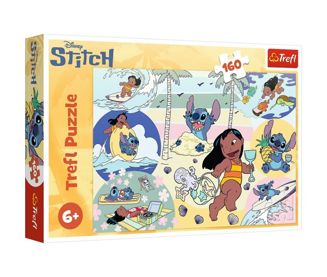 Puzzle trefl 160 disney stitch regulile lui stitch Puzzle trefl 160 disney stitch regulile lui stitch