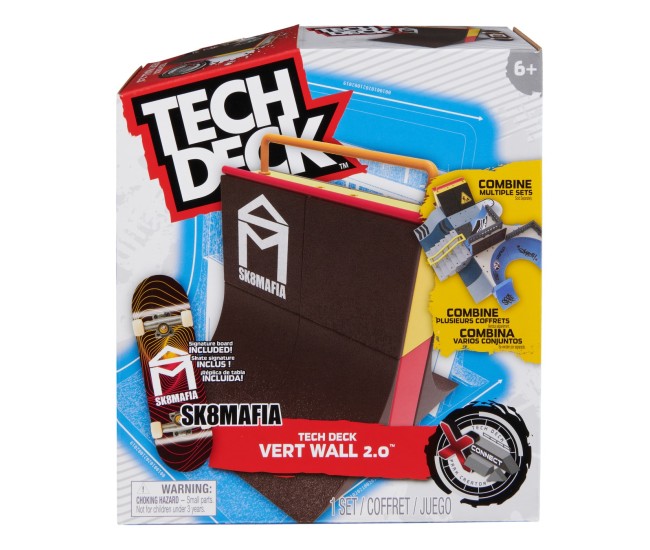 Tech deck x-connect pachet sk8mafia vert wall Tech deck x-connect pachet sk8mafia vert wall