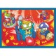 Puzzle trefl 4in1 super things super actiunea Puzzle trefl 4in1 super things super actiunea