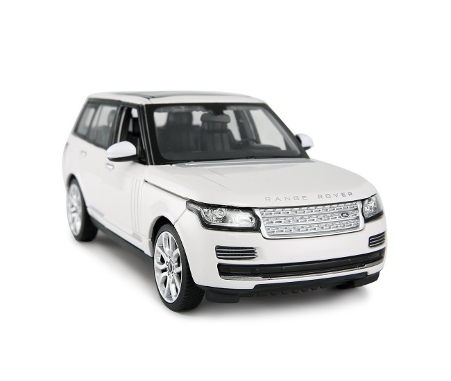 Masinuta metalica range rover alb scara 1 la 24 Masinuta metalica range rover alb scara 1 la 24