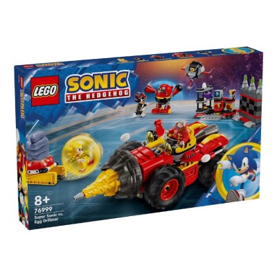 Lego sonic super sonic vs egg drillster 76999