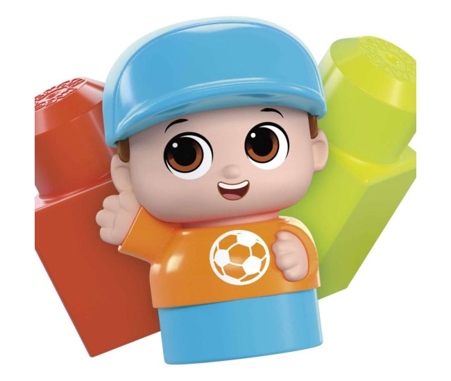 Mega bloks set de constructie 20 piese caruciorul care se invarte Mega bloks set de constructie 20 piese caruciorul care se invarte