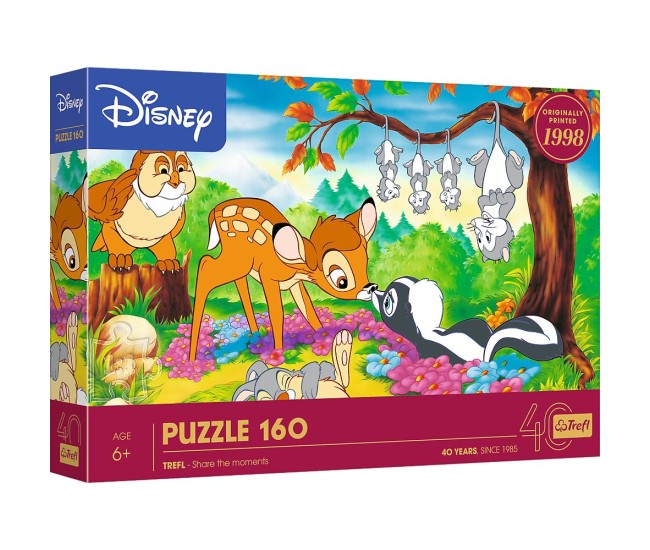 Puzzle trefl 160 bambi si prietenii padurii Puzzle trefl 160 bambi si prietenii padurii