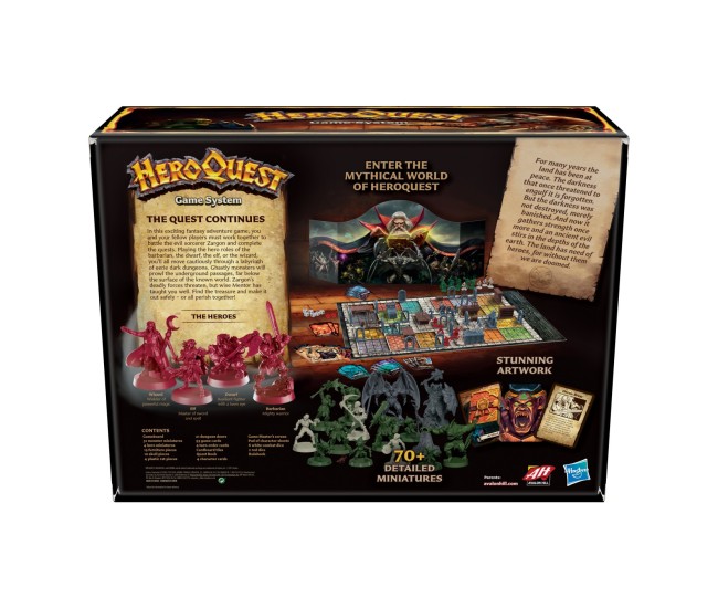 Hero quest joc de societate in limba engleza