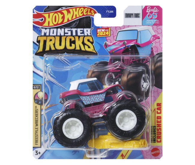 Hot wheels monster truck masinuta meyers manx barbie 65 scara 1:64 Hot wheels monster truck masinuta meyers manx barbie 65 scara 1:64