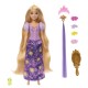 Disney princess set parul magic al lui rapunzel cu papusa si accesorii