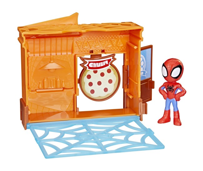 Spidey prietenii extraordinari city bloks set de constructie pizzerie Spidey prietenii extraordinari city bloks set de constructie pizzerie