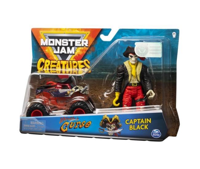 Monster jam macheta blestemul piratilor si capitanul negru Monster jam macheta blestemul piratilor si capitanul negru