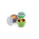 Set 4 recipiente silicon snap&go, melii, 118 ml