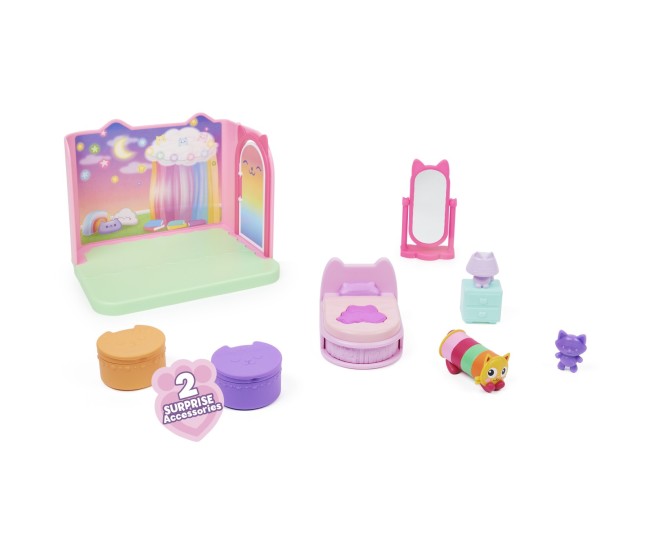 Gabbys dollhouse casa de lux dormitorul viselor frumoase a lui pillowcat