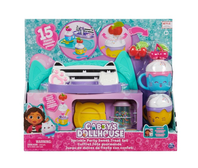 Gabbys dollhouse set pentru prajituri Gabbys dollhouse set pentru prajituri