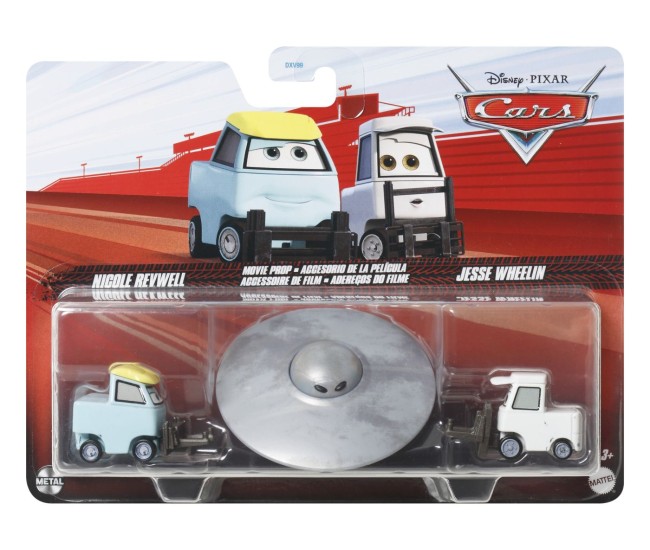 Cars3 set 2 masinute metalice nicole revwell si jesse wheelin