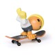 Tech dech sk8 crew pachet placa si figurina 9.6cm sapca galbena Tech dech sk8 crew pachet placa si figurina 9.6cm sapca galbena