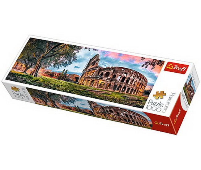 Puzzle trefl 1000 panorama coloseumul la rasarit Puzzle trefl 1000 panorama coloseumul la rasarit