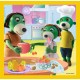 Puzzle trefl 3in1 distractie in familia trefiliki Puzzle trefl 3in1 distractie in familia trefiliki