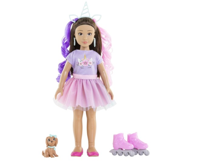 Corolle set unicorn papusa luna 28cm Corolle set unicorn papusa luna 28cm