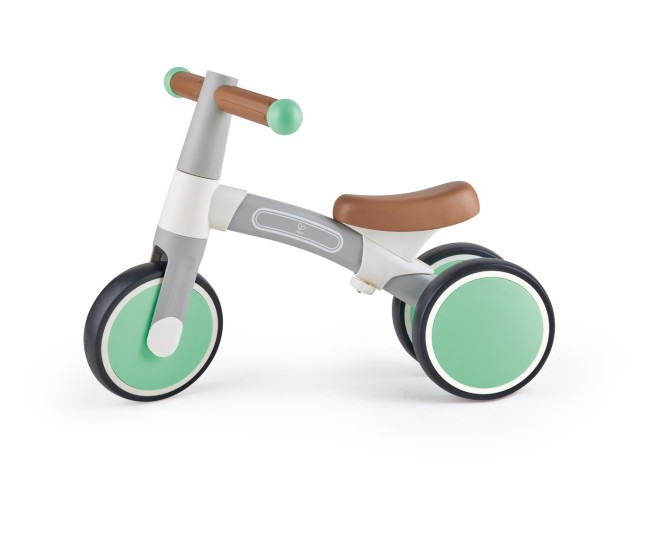 Hape bicicleta de echilibru verde cu 3 roti Hape bicicleta de echilibru verde cu 3 roti