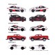 Majorette masinute metalice pachet cadou toyota 5 masini Majorette masinute metalice pachet cadou toyota 5 masini