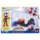 Spidey prietenii extraordinari set motocicleta si figurina miles morales spider man 10cm Spidey prietenii extraordinari set motocicleta si figurina miles morales spider man 10cm
