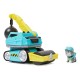 Patrula catelusilor rubble and crew motor si tractorul cu bila de demolare Patrula catelusilor rubble and crew motor si tractorul cu bila de demolare