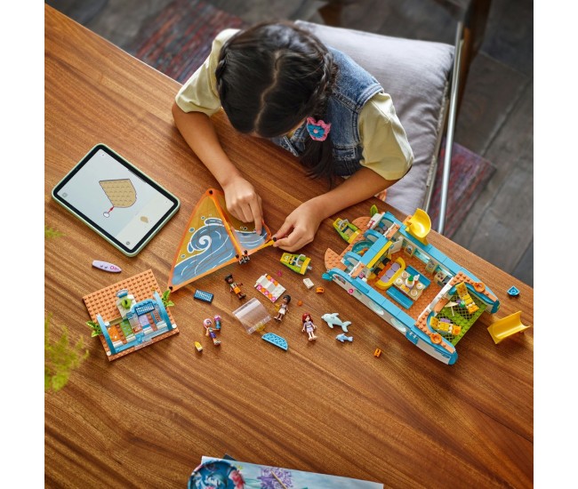 Lego friends calatoria aventuroasa cu barca 42664 Lego friends calatoria aventuroasa cu barca 42664