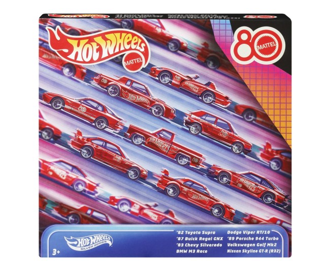 Hot wheels silver series aniversarea a 80 de ani set 8 masinute metalice scara 1 la 64 Hot wheels silver series aniversarea a 80 de ani set 8 masinute metalice scara 1 la 64