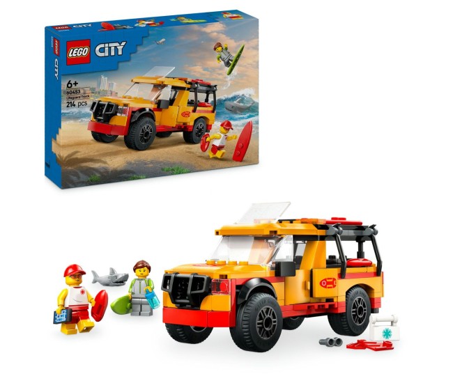 Lego city masina de interventie a salvamarilor 60453 Lego city masina de interventie a salvamarilor 60453
