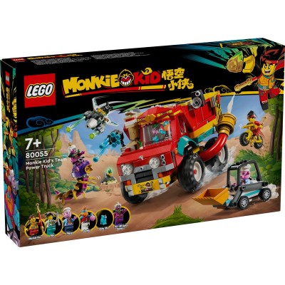 Lego monkie kid camionul electric al echipei lui monkie kid 80055