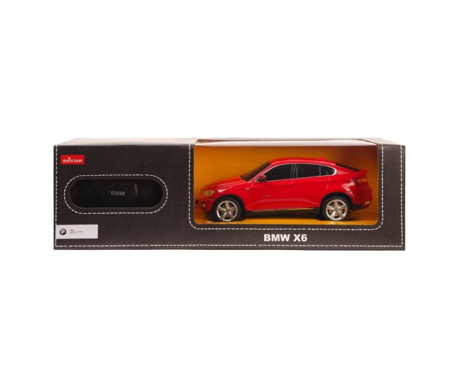 Masina cu telecomanda bmw x6 rosu cu scara 1 la 24 Masina cu telecomanda bmw x6 rosu cu scara 1 la 24