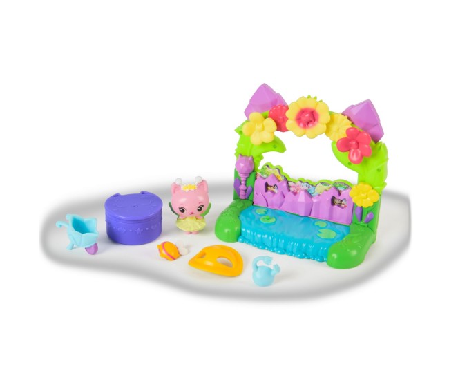 Gabbys dollhouse filmul set balconul gradina fermecata si figurina kitty cu accesorii Gabbys dollhouse filmul set balconul gradina fermecata si figurina kitty cu accesorii