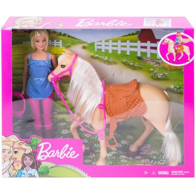 Barbie set papusa cu cal Barbie set papusa cu cal