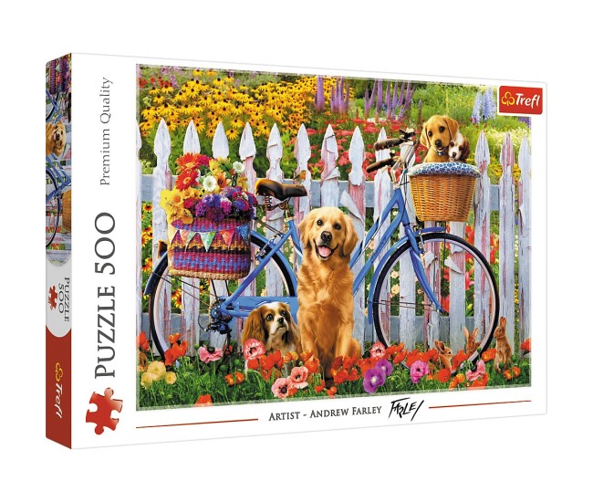 Puzzle trefl 500 aventura catelusilor Puzzle trefl 500 aventura catelusilor