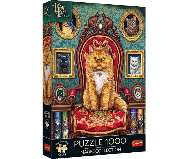 Puzzle trefl 1000 premium plus iubitor de pisici Puzzle trefl 1000 premium plus iubitor de pisici