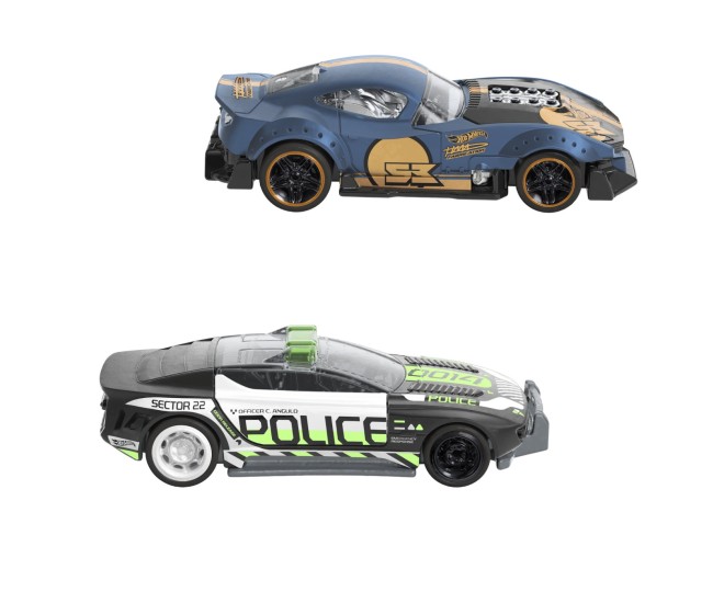Hot wheels set 2 masinute metalice pull back muscle and blown si alpha pursuit 1:43 Hot wheels set 2 masinute metalice pull back muscle and blown si alpha pursuit 1:43