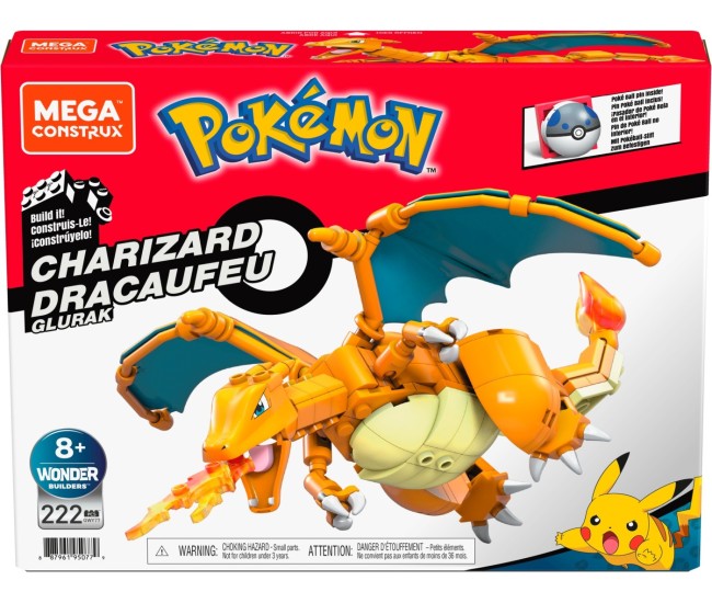 Pokemon mega construx charizard dracaufeu glurak Pokemon mega construx charizard dracaufeu glurak