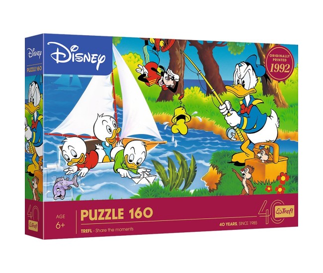 Puzzle trefl 160 donald duck aventura pe lac Puzzle trefl 160 donald duck aventura pe lac
