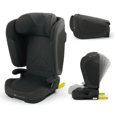 Scaun auto kinderkraft unity2 100-150 cm, black Scaun auto kinderkraft unity2 100-150 cm, black