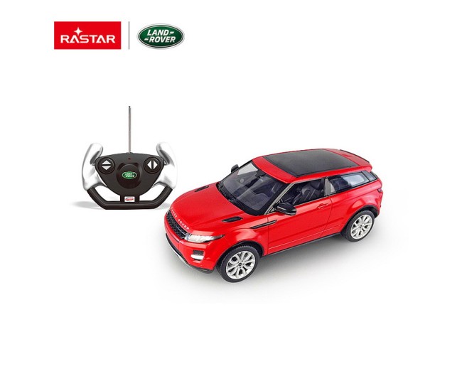 Masina cu telecomanda range rover evoque rosu scara 1 la 14 Masina cu telecomanda range rover evoque rosu scara 1 la 14